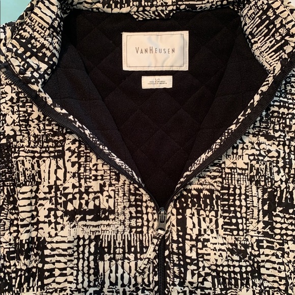 Winter Vest / black and white - Picture 5 of 7